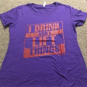 LFT “I Drink and I Lift Things” Tshirt